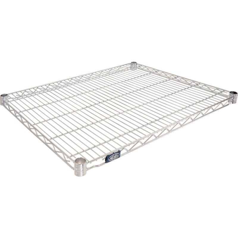 Nexel Storage & Transport Each Nexel S2430C Chrome Wire Shelf 30"W x 24"D | Denson CFE