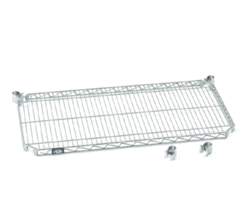 Nexel Storage & Transport Each Nexel S2448C Chrome Wire Shelf, 48"W x 24"D | Denson CFE