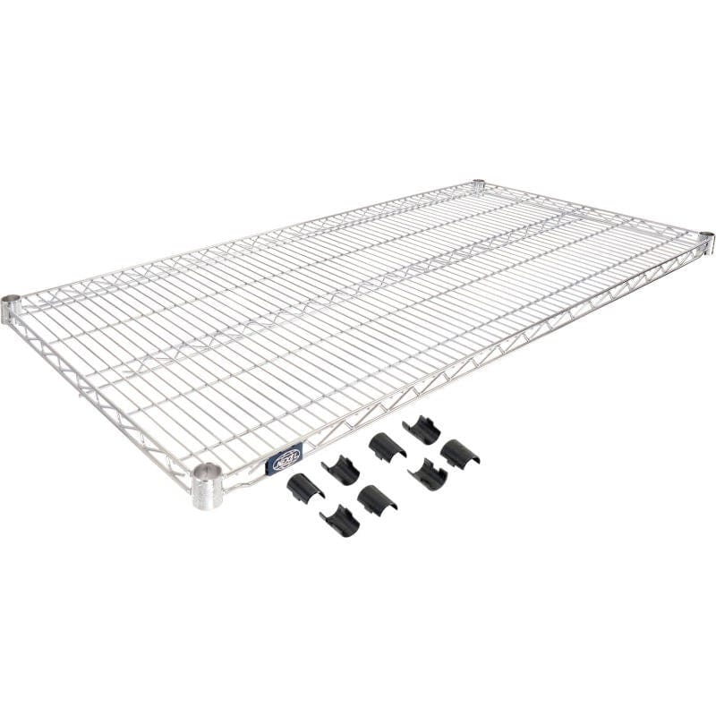 Nexel Storage & Transport Each Nexel S2454C Chrome Wire Shelf 54"W x 24"D