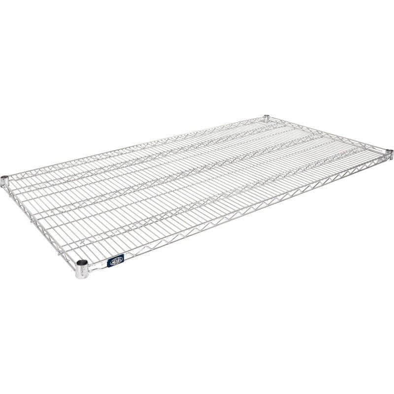 Nexel Storage & Transport Each Nexel S3072C Chrome Wire Shelf 72"W x 30"D | Denson CFE