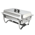 Omcan Canada Chafers & Buffetware Each Omcan 31354 – 23" Stainless Steel 9 Qt Chafing Dish with Foldable Legs | Denson CFE
