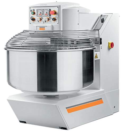 Omcan Canada Commercial Mixers Each Omcan 13161 Heavy-duty Spiral Dough Mixer with 220 lb. capacity, 2 speed – 208 V, 2.8/6.4 HP, 3 Ph | Denson CFE