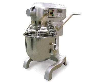 Omcan Canada Commercial Mixers Each Omcan 17835 20 Qt. Planetary Mixer with Guard and Timer -110V, 1120W | Denson CFE