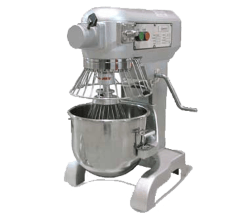 Omcan Canada Commercial Mixers Each Omcan 20467 - 10 Quart Planetary Mixer, Gear Driven, Benchtop, Includes Attachments | Denson CFE