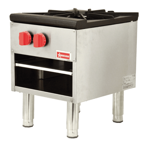 Omcan Canada Commercial Restaurant Ranges Each Omcan 37525 Single Burner Stock Pot Range 100,000 BTU – Natural Gas with LP Conversion Kit | Denson CFE