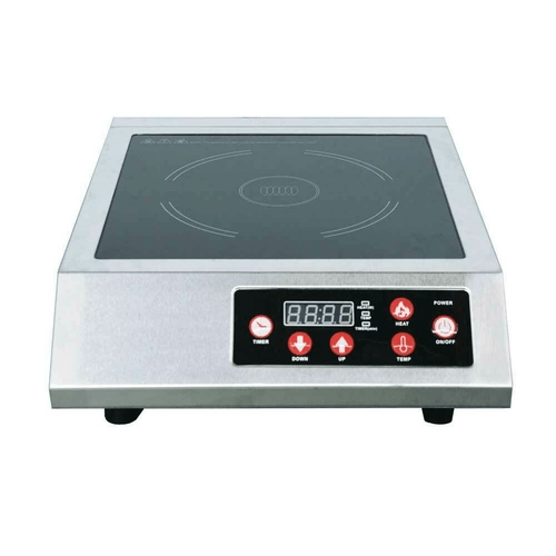 Omcan Canada Commercial Restaurant Ranges Each Omcan 44415 1.8 kW Stainless Steel Commercial Countertop Induction Cooker | Denson CFE