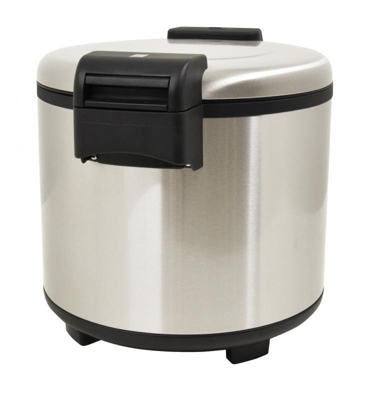Omcan Canada Commercial Rice Cookers & Warmers Each Omcan 43423 96 Cup (20 Liter) Commercial Rice Warmer Stainless Steel – 110 V, 103 W | Denson CFE