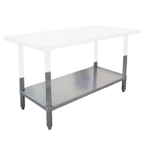 Omcan Canada Commercial Work Tables and Stations Each Omcan 17615 24 X 30  UNDERSHELF  FOR  EL SERIES  17578  23794