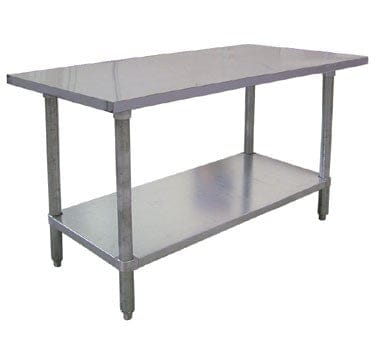 Omcan Canada Commercial Work Tables and Stations Each Omcan 18854 Elite Series 24″ x 96″ Stainless Steel Worktable | Denson CFE
