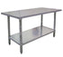 Omcan Canada Commercial Work Tables and Stations Each Omcan 18855 Elite Series 30″ x 96″ Stainless Steel Worktable | Denson CFE