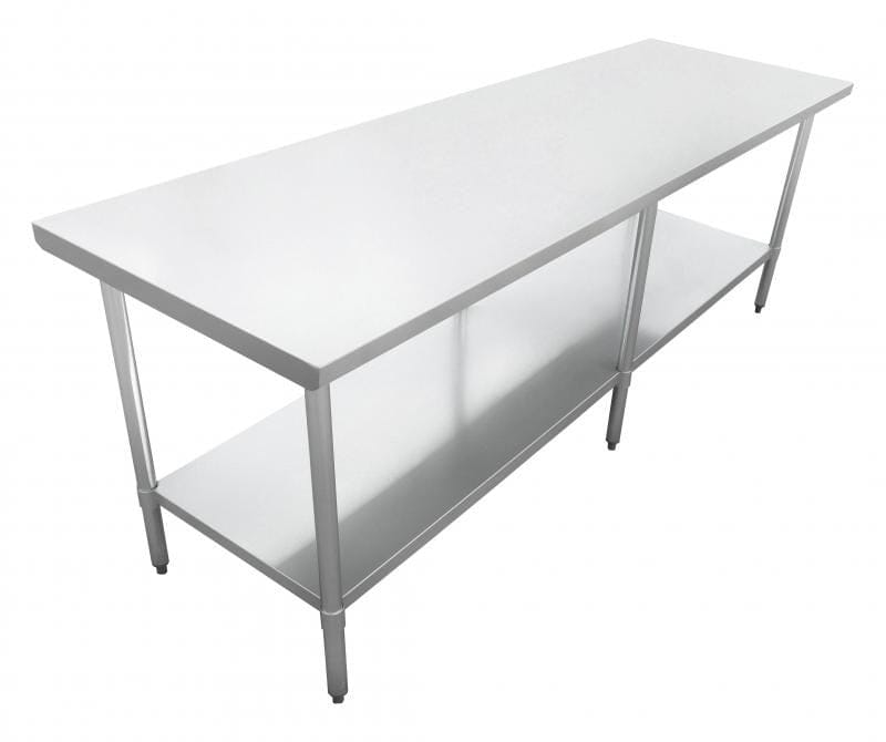 Omcan Canada Commercial Work Tables and Stations Each Omcan 22070 24" x 96" Stainless Steel Work Table | Denson CFE