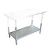 Omcan Canada Commercial Work Tables and Stations Each Omcan 22103 30″ x 48″ Undershelf for 22073 and 22088 Standard Work Tables | Denson CFE