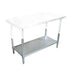 Omcan Canada Commercial Work Tables and Stations Each Omcan 22105 30 X 72 Undershelf for 22075, 22090, 22062 | Denson CFE