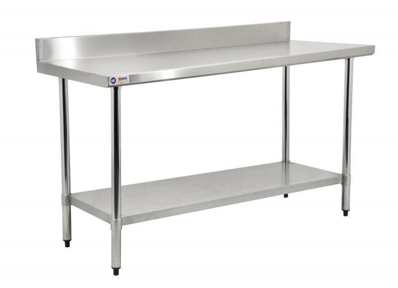 Omcan Canada Commercial Work Tables and Stations Each Omcan 23801 Elite Series 30" x 30" Stainless Steel Worktable | Denson CFE