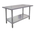 Omcan Canada Commercial Work Tables and Stations Each Omcan 26044 24″ x 84″ All Stainless Steel Worktable | Denson CFE