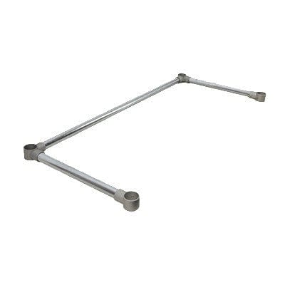Omcan Canada Commercial Work Tables and Stations Each Omcan 39384 GALVANIZED LEG BRACE FOR WORK TABLE 30X48