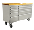 Omcan Canada Commercial Work Tables and Stations Each Omcan 40463 56" Mobile Working Bench with 10 Drawers | Denson CFE