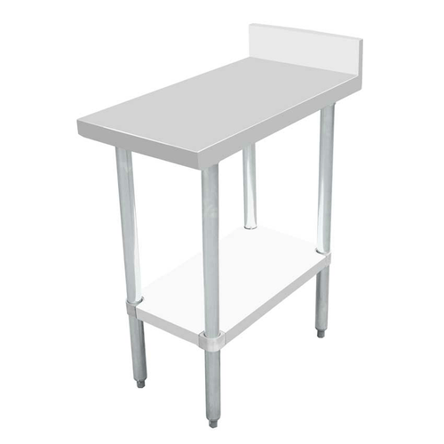 Omcan Canada Commercial Work Tables and Stations Each Omcan 46514 Equipment Filler Table - 15 x 30 in, Stainless Steel | Denson CFE