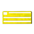 Omcan Canada Commercial Work Tables and Stations Each / Yellow Omcan 12925 Yellow Insert for Extra Small Stainless Steel Knife Racks | Denson CFE