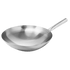 Omcan Canada Cookware Each Omcan 47864 16″ Stainless Steel Mandarin Wok Pan (Nailed Joint) | Denson CFE