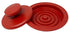 Omcan Canada Countertop Equipment Each Omcan 48112 – 3.5" Red Plastic Hamburger Patty Press | Denson CFE