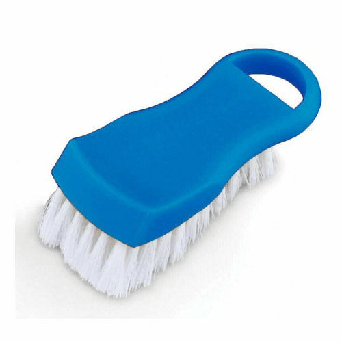 Omcan Canada Cutting Boards Each / Blue Omcan 80502 Blue Plastic Cutting Board Brush | Denson CFE