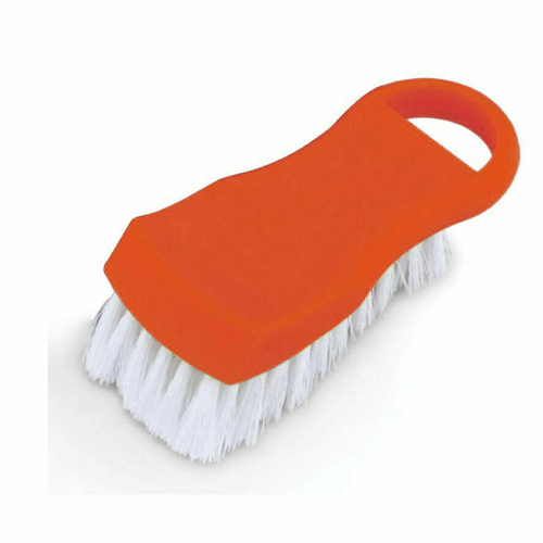 Omcan Canada Cutting Boards Each Omcan 80504 Red Plastic Cutting Board Brush | Denson CFE
