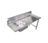 Omcan Canada Equipment Each Omcan 28487 60″ Right Side Soiled Dish Table with Sink | Denson CFE