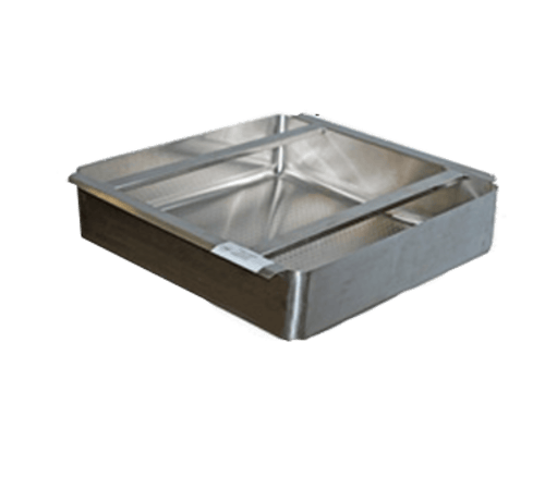 Omcan Canada Equipment Each Omcan 28488 – 13" Stainless Steel Pre-Rinse Basket with Smooth Finish | Denson CFE