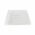 Omcan Canada Food Pans Each Omcan 80025 Polycarbonate Half-size Clear Solid Cover for Food Pan | Denson CFE