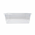 Omcan Canada Food Pans Each Omcan 80061 Full Size (GN 1/1) Polycarbonate Clear Food Pan, 8″ Deep | Denson CFE