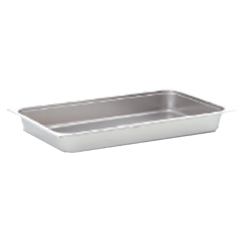 Omcan Canada Food Pans Each Omcan 80259 Steam Table Pan, full size, 20-3/4" x 12-3/4" x 6" deep, stainless steel