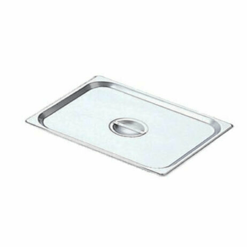 Omcan Canada Food Pans Each Omcan 80265 Half-size Solid Stainless Steel Steam Table Pan Cover | Denson CFE