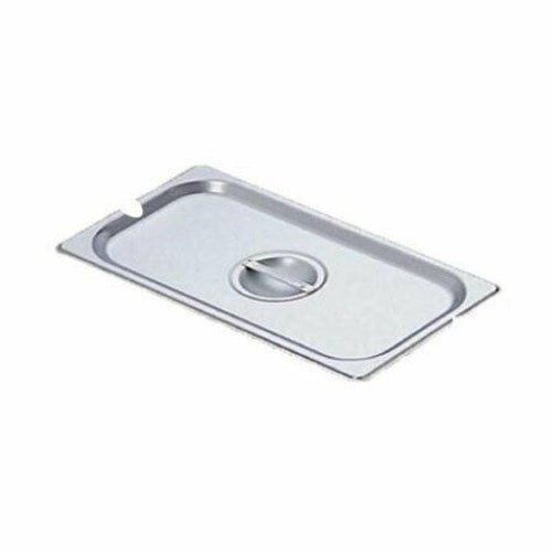 Omcan Canada Food Pans Each Omcan 80266 STEAM TABLE PAN COVER HALF SIZE SLOTTED S S NSF