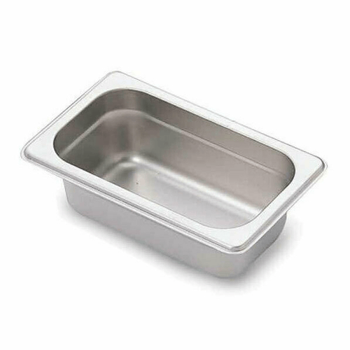 Omcan Canada Food Pans Each Omcan 80282 Ninth-size Anti-Jam Stainless Steel Steam Table Pan – 2.5″ Deep | Denson CFE