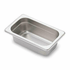 Omcan Canada Food Pans Each Omcan 80282 Ninth-size Anti-Jam Stainless Steel Steam Table Pan – 2.5″ Deep | Denson CFE