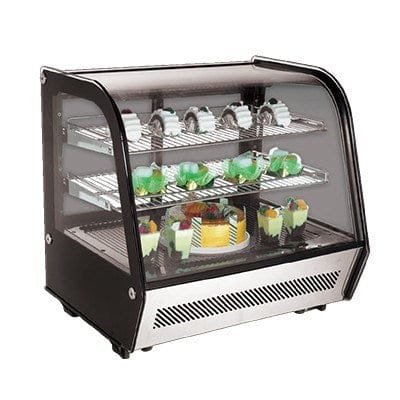 Omcan Canada Food Service Supplies Each Omcan 27156 28" Countertop Refrigerated Display with 120 L capacity | Denson CFE