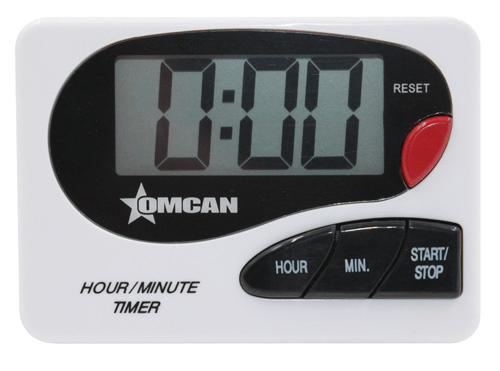 Omcan Canada Kitchen Tools Each Omcan 47227 LCD Digital Timer - Hour and Minute Display | Denson CFE