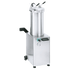 Omcan Canada Meat Processing Ea Omcan 45920 Trento 48 lb (22 kg) Hydraulic Piston Sausage Stuffer Stainless Steel – 110V, 1300W (1.75 HP) | Denson CFE