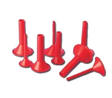 Omcan Canada Meat Processing Each Omcan 10018 - Plastic Grinder Spouts, 20mm for #22 Meat Grinders | Denson CFE