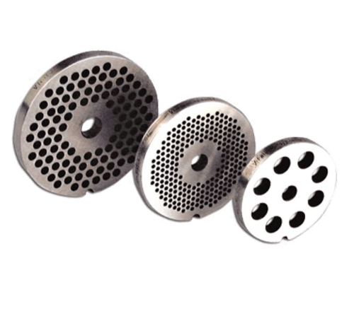 Omcan Canada Meat Processing Each Omcan 11245 Carbon steel #22 machine plate, hubless, 3mm (3/32″) – one notch/ round | Denson CFE