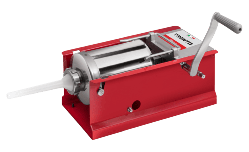 Omcan Canada Meat Processing Each Omcan 13730 Elite Series Moderate-duty Horizontal Manual Sausage Stuffer with 6 lb. capacity | Denson CFE