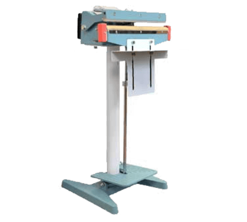Omcan Canada Meat Processing Each Omcan 14432 Foot Operated Impulse Sealer with 14" Seal Bar and 2 mm Seal Width | Denson CFE