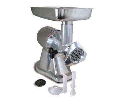 Omcan Canada Meat Processing Each Omcan 21720 #12 Stainless Steel Meat Grinder with 1 HP Motor | Denson CFE