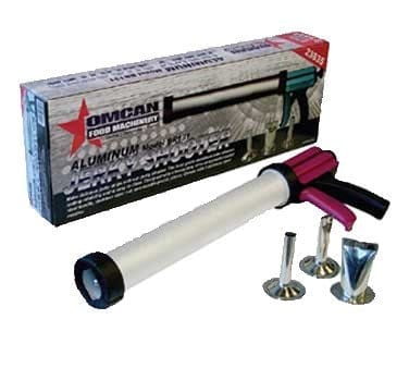 Omcan Canada Meat Processing Each Omcan BR131 Jerky Shooter Heavy Duty Aluminum Tube with Stainless Steel Nozzles | Denson CFE