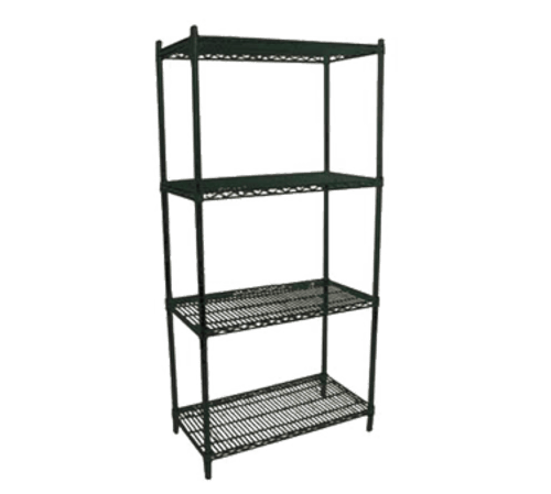 Omcan Canada Shelving Each Omcan 20149 24″ x 60″ Dark Green Epoxy Wire Shelf | Denson CFE