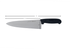 Omcan Canada Smallwares Each Omcan 11973 8" Medium Cook Knife with Black Polypropylene Handle | Denson CFE