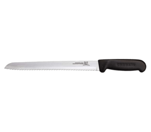 Omcan Canada Smallwares Each Omcan 12603 8" Slicer Narrow Blade Knife with Black Polypropylene Handle | Denson CFE