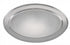 Omcan Canada Smallwares Each Omcan 80806 Stainless Steel Oval Platter - 13 5/8 in x 9 1/2 in, Stainless Steel | Denson CFE
