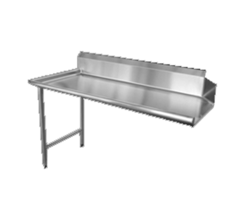 Omcan Canada Stainless Steel Sink Each Omcan 28474 Clean Dish Table - 36 in, Left Side, Stainless Steel | Denson CFE